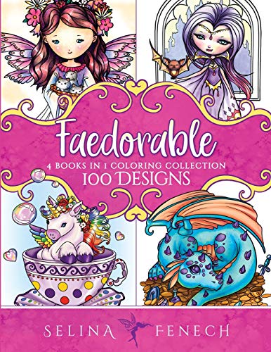 

Faedorables Coloring Collection: 100 Designs: 24 (Fantasy Coloring by Selina)