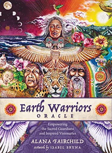 Beispielbild fr Earth Warriors Oracle - Second Edition: Empowering the Sacred Guardian and Inspired Visionaries - 44 full colour cards and 216 page book. zum Verkauf von WorldofBooks