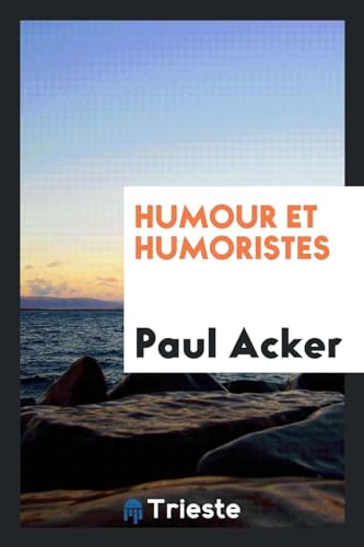 9780649100583: Humour Et Humoristes
