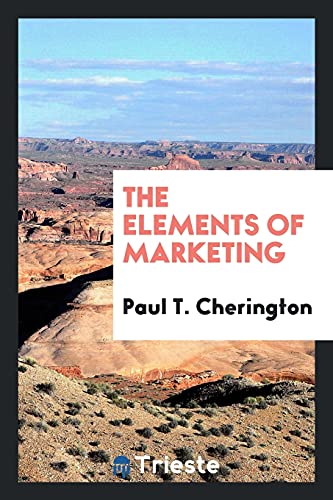 9780649107742: The elements of marketing