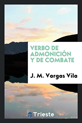 9780649120970: Verbo de admonicion y de combate