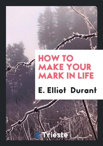 9780649340736: How to Make Your Mark in Life
