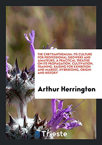 9780649549184: The Chrysanthemum: Its Culture for Professional Growers and Amateurs; A Practical Treatise on Its Propagation, Cultivation, Training, Raising for Exhibition and Market, Hybridizing, Origin and History