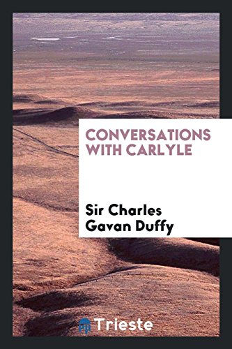 Stock image for Conversations with Carlyle for sale by Revaluation Books