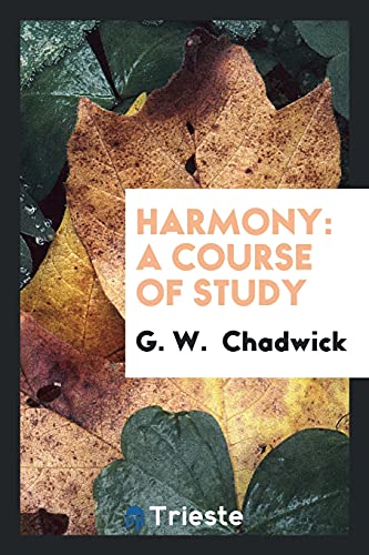 Imagen de archivo de Harmony: A Course of Study a la venta por Revaluation Books