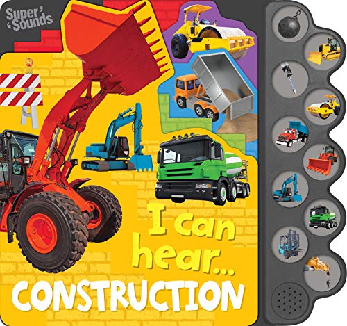 9780655203216: 10-Button Super Sound Books - I Can Hear Construction