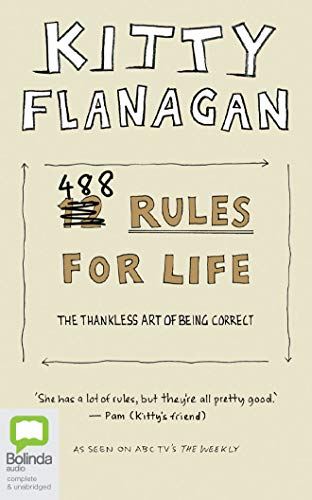 Stock image for 488 Rules for Life: The Thankless Art of Being Correct for sale by Buchpark