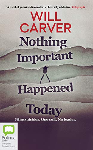 9780655691921: Nothing Important Happened Today (Detective Sergeant Pace, 2)