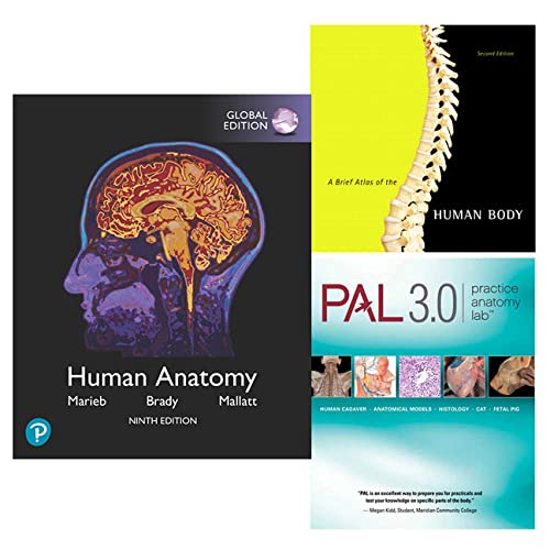 Beispielbild fr Human Anatomy, Global Edition + Practice Anatomy Lab 3.0 + A Brief Atlas of the Human Body zum Verkauf von Grand Eagle Retail