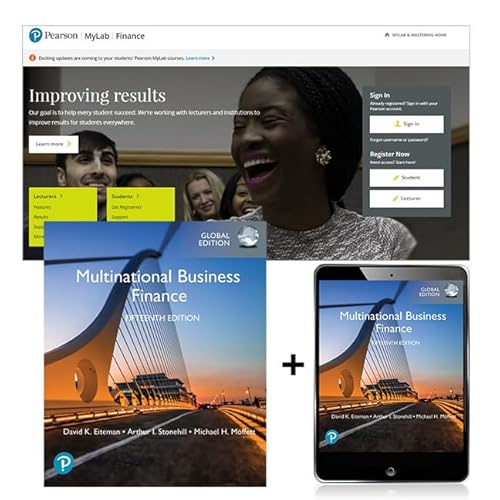 Imagen de archivo de Multinational Business Finance, Global Edition + MyLab Finance with Pearson eText a la venta por AussieBookSeller