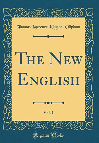 Imagen de archivo de The New English, Vol. 1 (Classic Reprint) a la venta por PBShop.store US