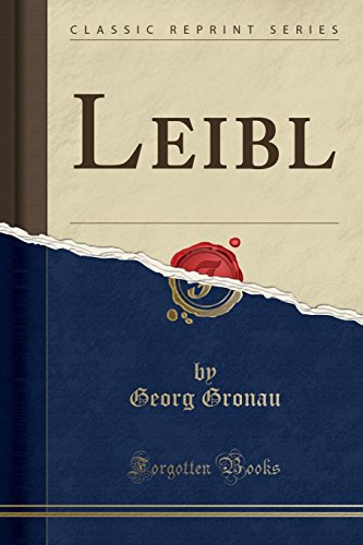 Stock image for Leibl Classic Reprint for sale by PBShop.store US