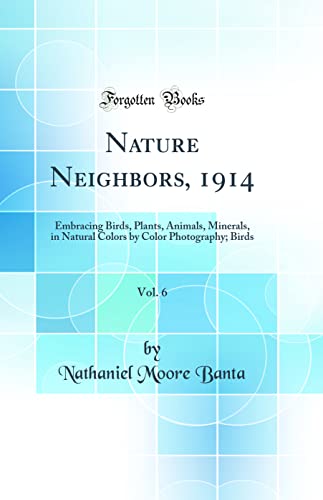 Stock image for Nature Neighbors, 1914, Vol 6 Embracing Birds, Plants, Animals, Minerals, in Natural Colors by Color Photography Birds Classic Reprint for sale by PBShop.store US