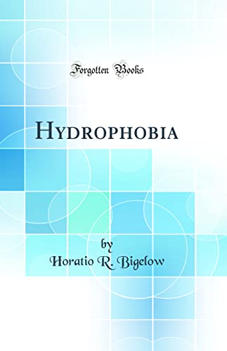 Imagen de archivo de Hydrophobia Classic Reprint a la venta por PBShop.store US
