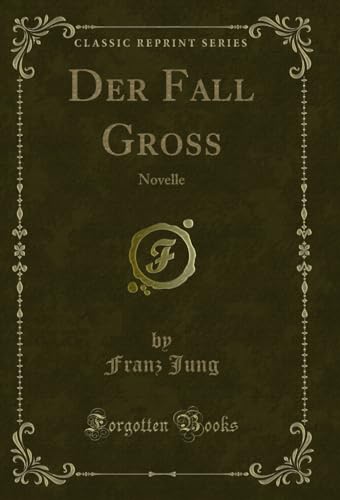 Beispielbild fr Der Fall Gross zum Verkauf von PBShop.store UK