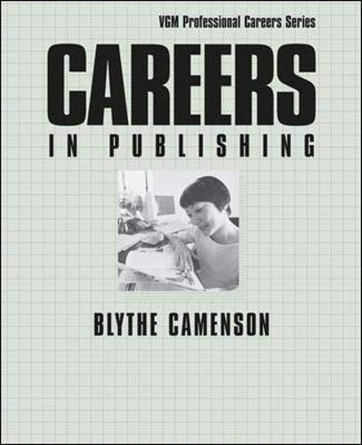 Imagen de archivo de Careers in Publishing a la venta por Better World Books