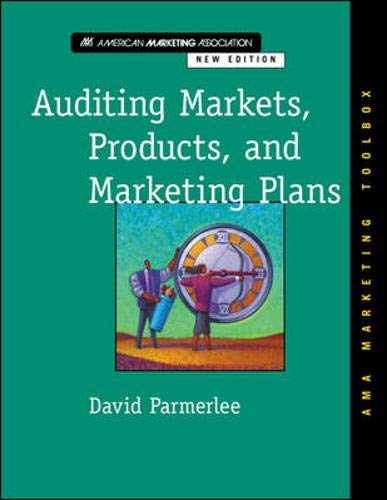 9780658001338: Auditing Markets, Products, and Marketing Plans