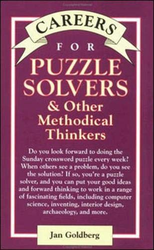 9780658001819: Careers for Puzzle Solvers & Other Methodical Thinkers (Careers For Series)