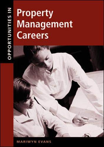 9780658002052: Opportunities in Property Management Careers (Opportunities in . . . Series)