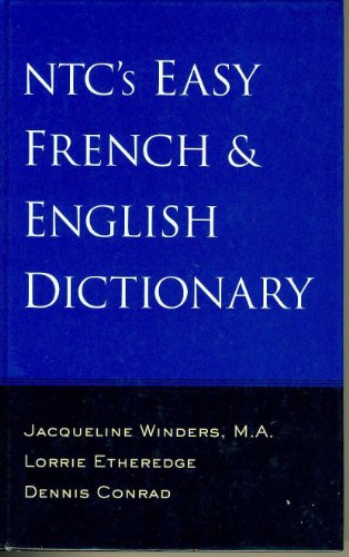 Stock image for NTC's Easy French & English Dictionary (English and French Edition) for sale by Your Online Bookstore