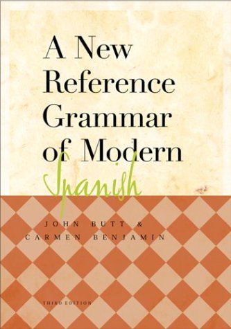 Stock image for A New Reference Grammar of Modern Spanish for sale by J. HOOD, BOOKSELLERS,    ABAA/ILAB