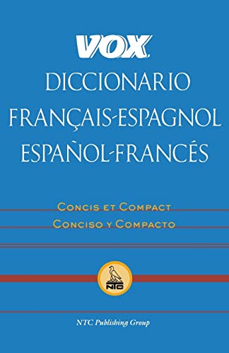 Stock image for Vox Diccionario Francais-Espagnol/Espanol-Frances: Concis Et Compact/Concisco y Compacto for sale by ThriftBooks-Atlanta