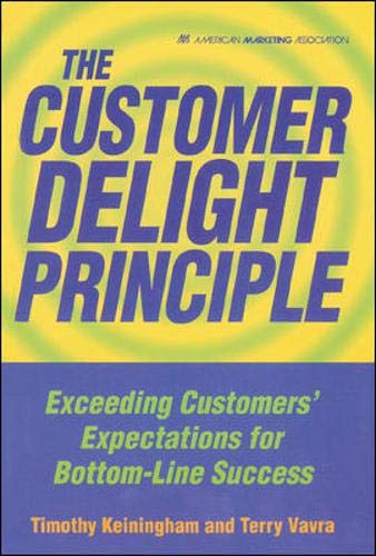 Beispielbild fr The Customer Delight Principle : Exceeding Customers' Expectations for Bottom-Line Success zum Verkauf von Wonder Book