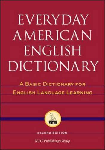 Stock image for Everyday American English Dictionary : A Basic Dictionary for English Language Learning for sale by Better World Books