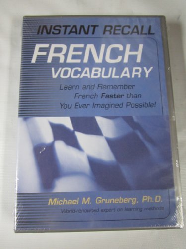 9780658011269: Instant Recall French Vocabulary : Learn and Remember French Faster than You Ever Imagined Possible!