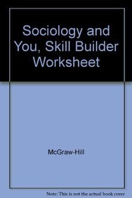 Sociology and You, Skill Builder Worksheet (9780658012501) by Unknown Author