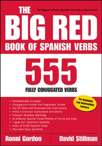 Beispielbild fr The Big Red Book of Spanish Verbs : 555 Fully Conjugated Verbs zum Verkauf von Better World Books