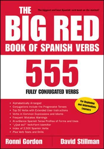 Stock image for The Big Red Book of Spanish Verbs: 555 Fully Conjugated Verbs for sale by SecondSale