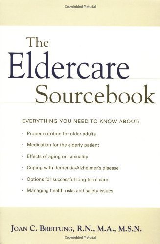 Beispielbild fr The Eldercare Sourcebook zum Verkauf von Better World Books