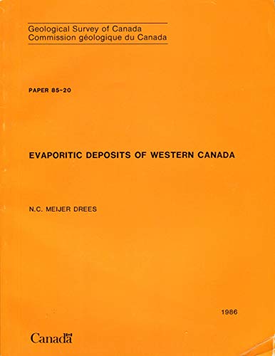 9780660120256: Evaporitic deposits of western Canada (Paper / Geological Survey of Canada)