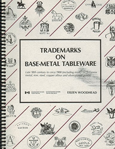 9780660136295: Trademarks on base-metal tableware: Late 18th century to circa 1900