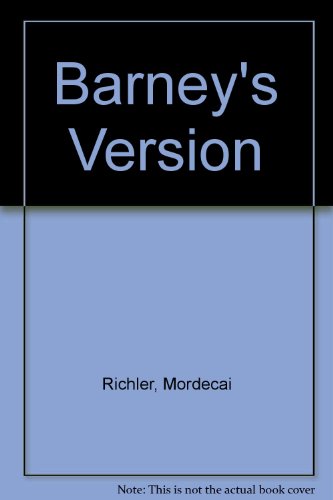 Imagen de archivo de Barney's Version a la venta por SecondSale