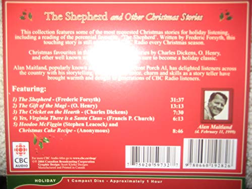 Imagen de archivo de The Shepherd And Other Christmas Stories: The Gift Of The Magi, The Cricket On The Hearth, Yes, Virginia There Is A Santa Claus, Hoodoo Mcgiggin And Christmas Cake Recipe a la venta por Zoom Books Company