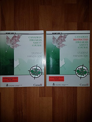 Stock image for Canadian Firearms Safety Course; Student Handbook, 4th edition for sale by Books on the Web
