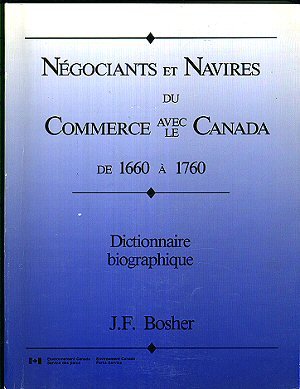 9780660938110: Ngociants et Navires du Commerce avec le Canada de 1600 a 1760