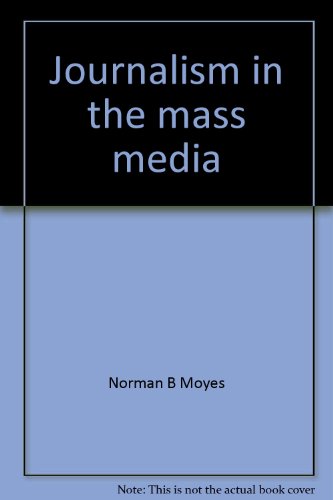 Stock image for Journalism in the mass media for sale by Wonder Book