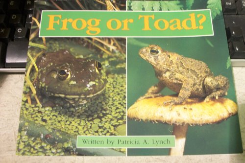 Beispielbild fr Frog or toad? zum Verkauf von Wonder Book