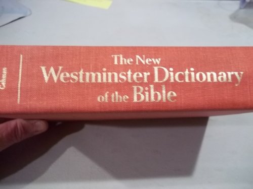 Stock image for The New Westminster Dictionary of the Bible for sale by HPB-Red
