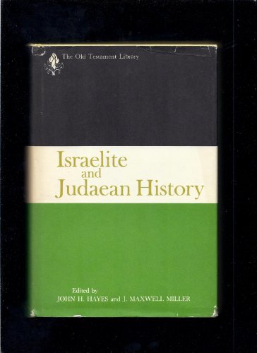 Imagen de archivo de Israelite and Judaean History a la venta por Better World Books