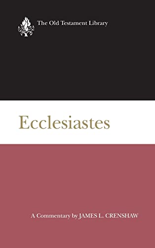 Beispielbild fr Ecclesiastes zum Verkauf von Better World Books