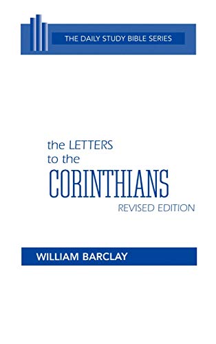 Imagen de archivo de The Letters to the Corinthians (Daily Study Bible (Westminster Hardcover)) (English and Hebrew Edition) a la venta por London Bridge Books