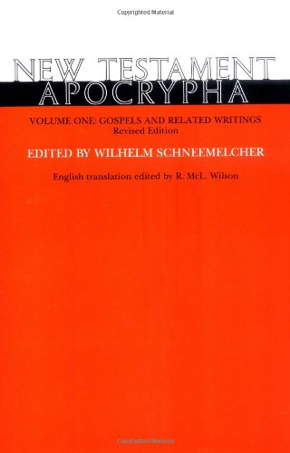 9780664218782: New Testament Apocrypha, Gospels and Related Writings (1)