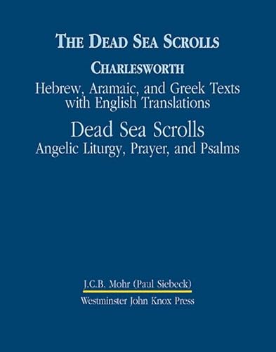 9780664220600: The Dead Sea Scrolls, Volume 4A: Pseudepigraphic and Non-Masoretic Psalms and Prayers