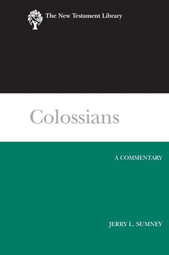 Imagen de archivo de Colossians: A Commentary (New Testament Library) a la venta por GF Books, Inc.