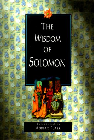 Imagen de archivo de The Wisdom of Solomon a la venta por ThriftBooks-Atlanta