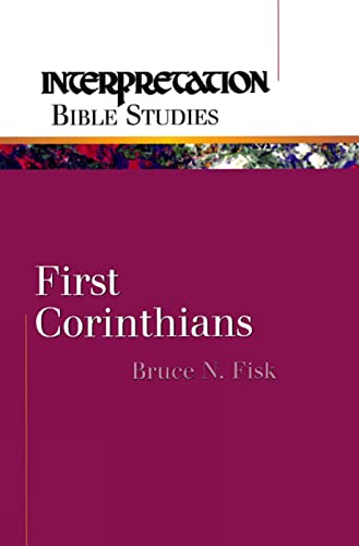 Beispielbild fr First Corinthians zum Verkauf von Better World Books